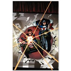 Marvel Comics "Captain America and Bucky #621" Numbered Limited Edition Giclee on Canvas by Ed McGui