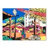 Image 1 : Paul Blaine Henrie (1932-1999), "Afternoon on Olivera St" Hand Signed Original Painting on Canvas (3