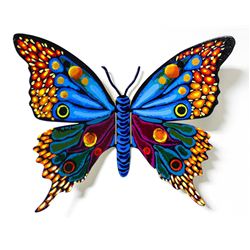 Patricia Govezensky- Original Painting on Cutout Steel "Butterfly LXXIX"