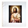 Image 1 : Steve Kaufman (1960-2010), "Jesus Peace (State 2)" Hand Signed and Numbered Limited Edition Hand Pul