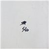 Image 2 : Steve Kaufman (1960-2010), "Jesus Peace (State 2)" Hand Signed and Numbered Limited Edition Hand Pul