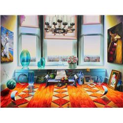 Ferjo "City View" Giclee on Canvas