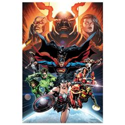 DC Comics, "Justice League, Darkseid War" Numbered Limited Edition Giclee on Canvas by Jason Fabok w