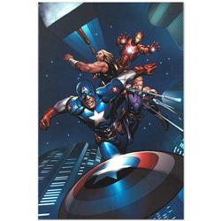 Marvel Comics  Ultimate New Ultimates #5  Numbered Limited Edition Giclee on Canvas by Frank Cho wit