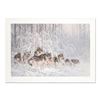 Image 1 : Larry Fanning (1938-2014), "Crystal Forest - Gray Wolves" Limited Edition Lithograph, Numbered and H