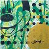 Image 2 : Gail Rodgers, "Mickey Mouse" Hand Signed Original Hand Pulled Silkscreen Mixed Media on Canvas with 