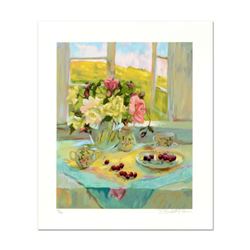 S. Burkett Kaiser, "Spring Roses" Limited Edition, Numbered and Hand Signed with Letter of Authentic