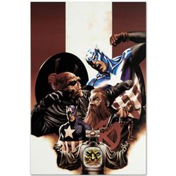 Marvel Comics "Captain America #42" Numbered Limited Edition Giclee on Canvas by Steve Epting with C