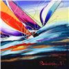 Image 2 : Natalia Sinkovsky, Hand Signed Original Acrylic Painting on Canvas with Letter Authenticity.