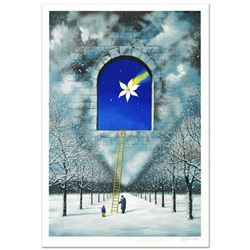 Rafal Olbinski- Hand Pulled Original Lithograph "Magical Transparency of Time"