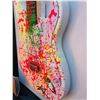 Image 3 : E.M. Zax- One-of-a-Kind hand painted Guitar "Guitar"