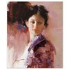 Image 1 : Pino (1939-2010), "Alice" Artist Embellished Limited Edition on Canvas, AP Numbered and Hand Signed 