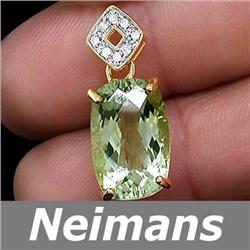 Gem Certified 39.75 ct Peridot Tennis Bracelet 14k Gold