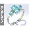 Image 1 : Gem Quality 2.25 ct Green Tourmaline & VS Diamond Ring