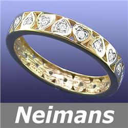 Vintage 2.50 ct Green Sapphire & Diamond Ring 14kt Gold