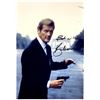 Image 1 : Roger Moore Autograph Signed James Bond 007 Photo