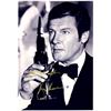 Image 1 : Roger Moore Autograph Signed James Bond 007 Photo