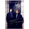 Image 1 : Benedict Cumberbatch Martin Freeman Autograph Signed Sherlock Photo