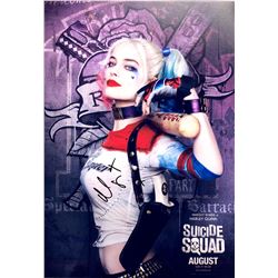 Margot Robbie Autograph Signed Suicide Squad Photo