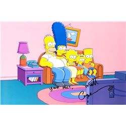 Matt Groening Autograph Signed The Simpsons Photo