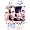 Image 1 : Julia Roberts Jude Law Autograph Signed Closer Photo