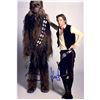 Image 1 : Harrison Ford Peter Mayhew Autograph Signed Star Wars Photo