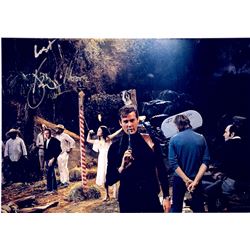 Roger Moore Autograph Signed James Bond 007 Photo