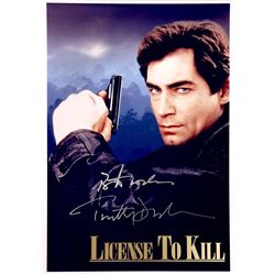 Timothy Dalton Autograph Signed James Bond 007 Photo