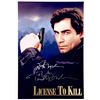 Image 1 : Timothy Dalton Autograph Signed James Bond 007 Photo