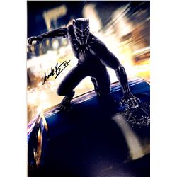 Chadwick Boseman Autograph Signed Black Panther Photo