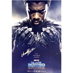 Chadwick Boseman Autograph Signed Black Panther Photo