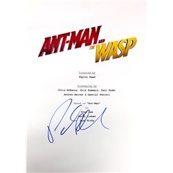 Evangeline Lilly Autograph Signed Antman and Wasp Script Cover