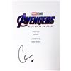 Image 1 : Chris Evans Autograph Signed Avengers Endgame Script Cover