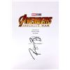 Image 1 : Robert Downey Jr Autograph Signed Avengers Infinity War Script Cover
