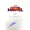 Image 1 : Samuel L Jackson Autograph Signed Captain Marvel Script Cover