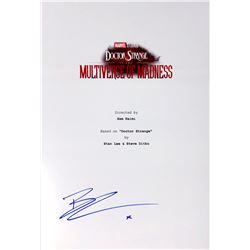 Benedict Cumberbatch Autograph Signed Doctor Strange Script Cover