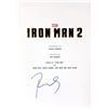 Image 1 : Robert Downey Jr Autograph Signed Iron Man Script Cover