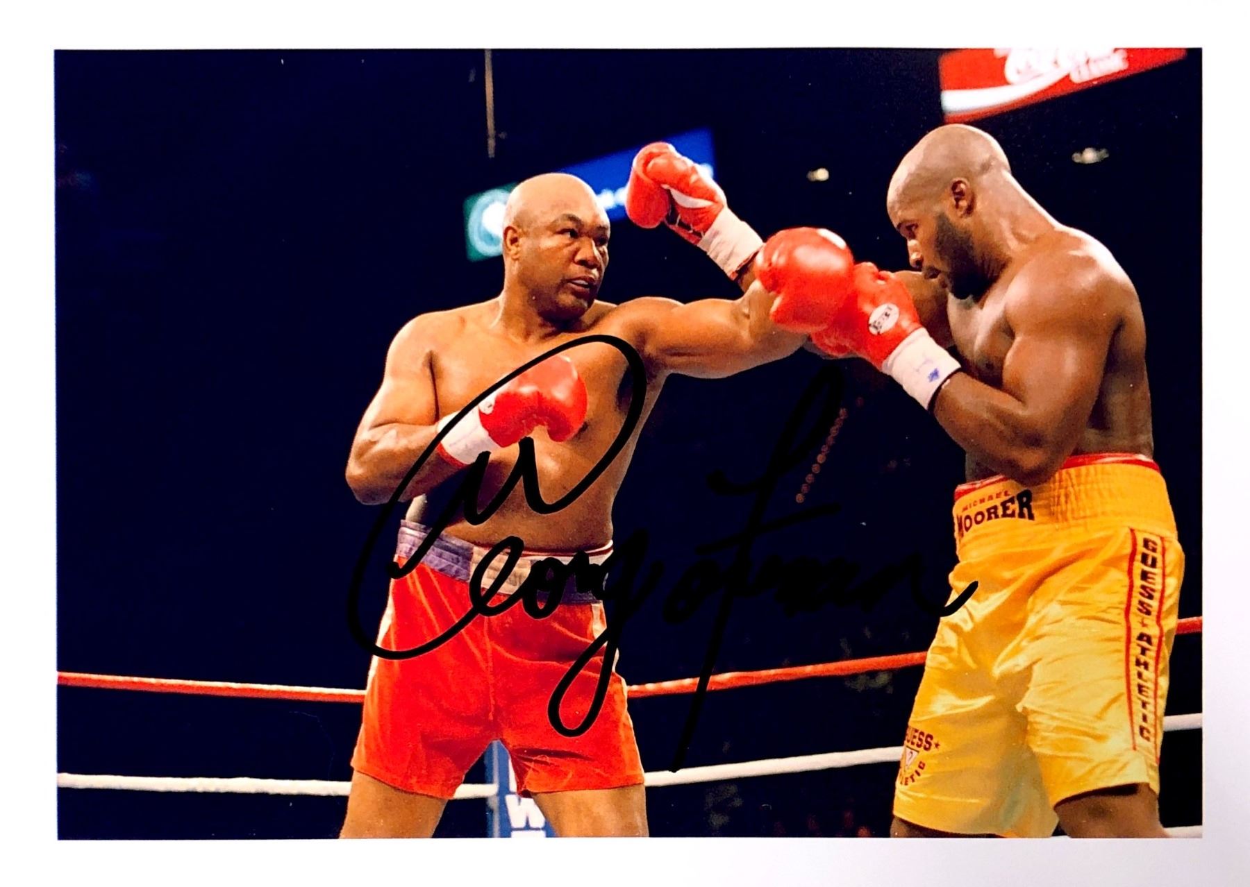George Foreman Autograph Signed Photo