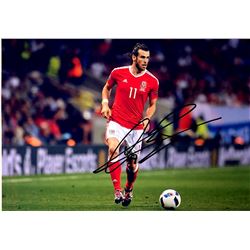 Gareth Bale Autograph Signed Photo