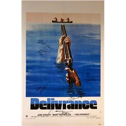 Burt Reynolds Autograph Signed Deliverance Poster