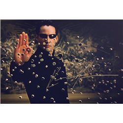 Matrix Keanu Reeves Signed Photo