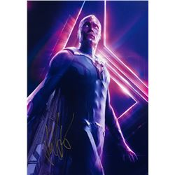 Avengers Infinity War Paul Bettany Signed Photo
