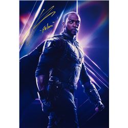 Avengers Infinity War Anthony Mackie Signed Photo