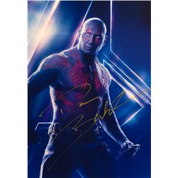 Avengers Infinity War Dave Bautista Signed Photo