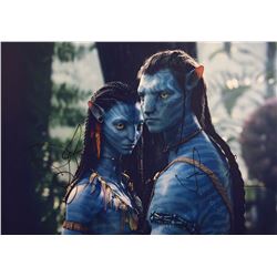 Avatar Zoe Saldana Signed Photo
