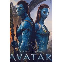 Avatar Zoe Saldana Signed Photo