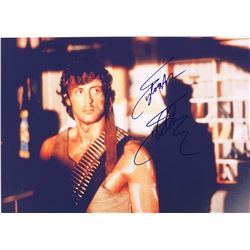 Rambo Sylvester Stallone Signed Photo