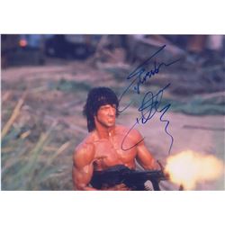 Rambo Sylvester Stallone Signed Photo