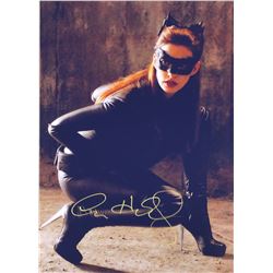 Batman Dark Knight Anne Hathaway Signed Photo