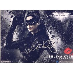 Batman Dark Knight Anne Hathaway Signed Photo